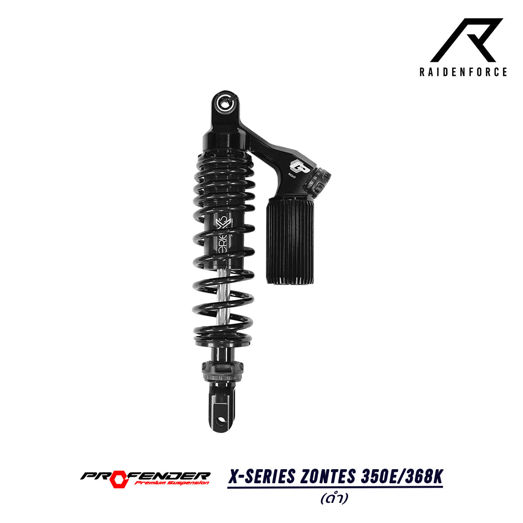 โช้ค PROFENDER X-Series ZONTES 350E/368K สีดำ