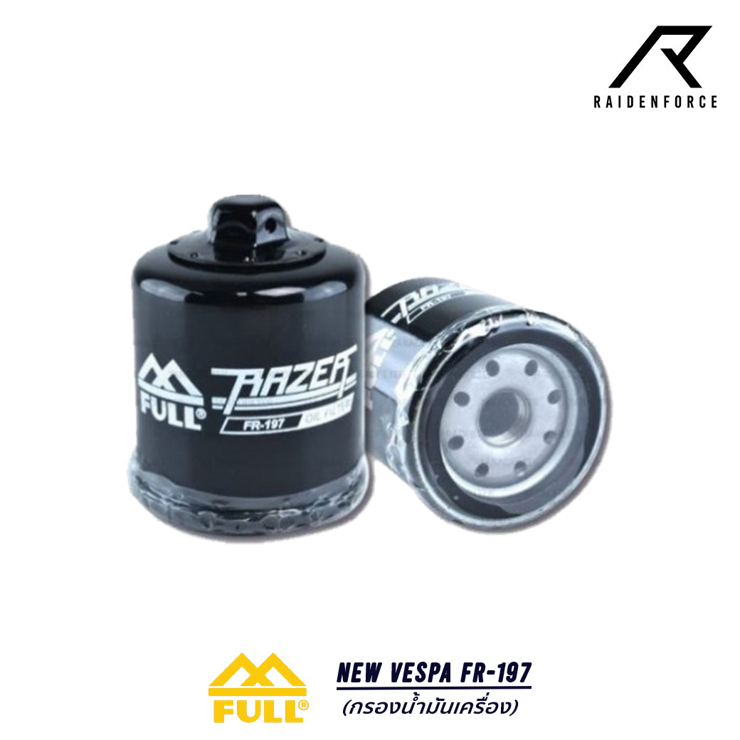 กรองน้ำมันเครื่อง Razer New-Vespa FR-197