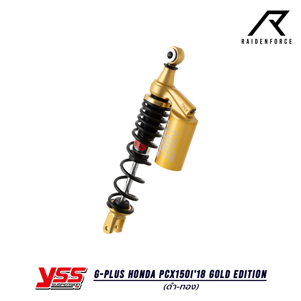 โช้ค YSS G-Plus Honda PCX150i'18 Gold Edition สี ดำ/ทอง