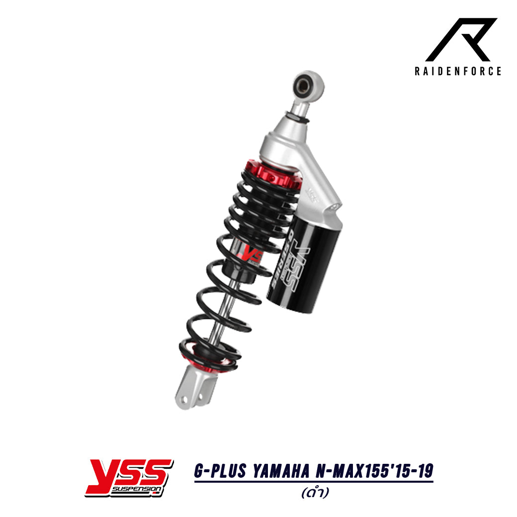 โช้ค YSS G-Plus Yamaha N-max155'15-19 สี ดำ/ดำ