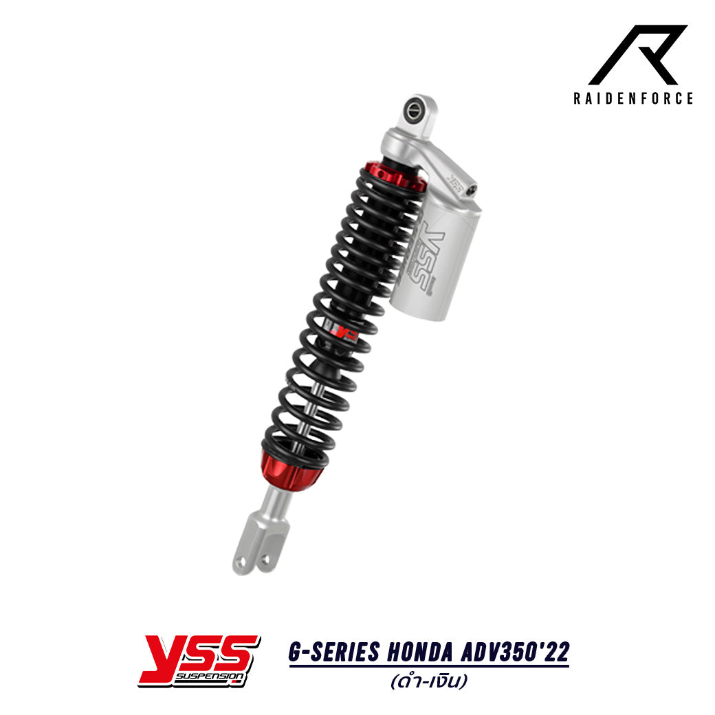 โช้ค YSS G-Series Honda ADV350'22 สี ดำ/เงิน
