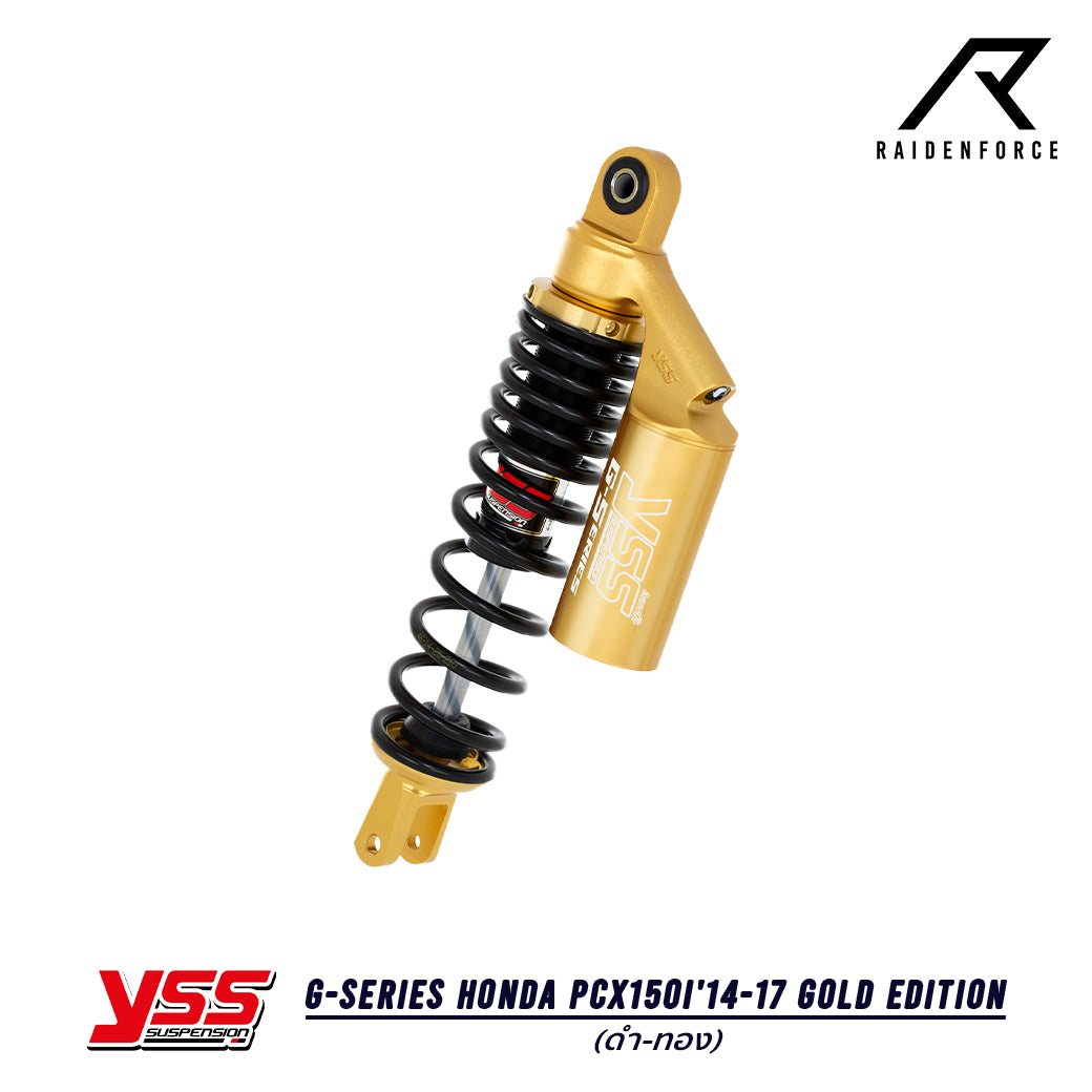 โช้ค YSS G-Series Honda PCX150i'14-17 Gold Edition สี ดำ/ทอง