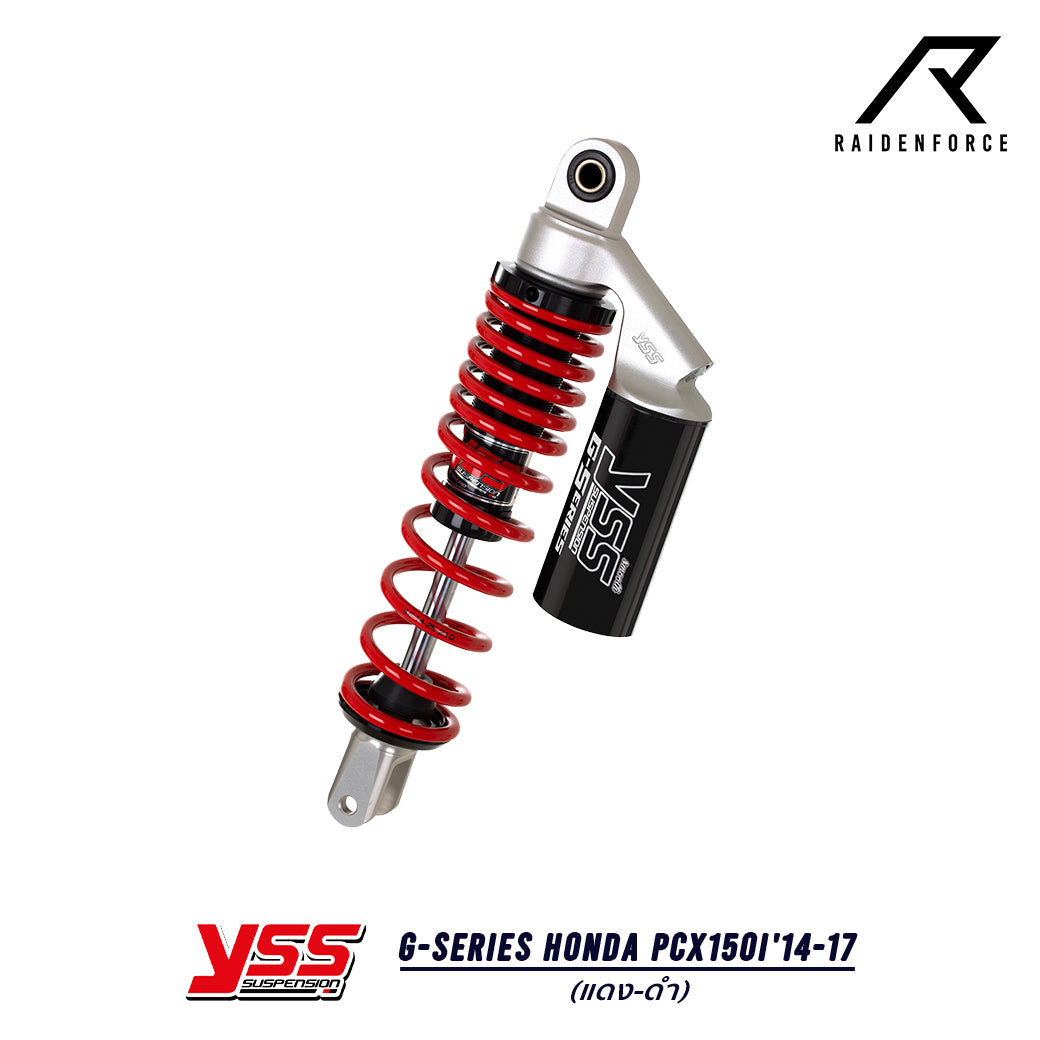 โช้ค YSS G-Series Honda PCX150i'14-17 สี แดง/ดำ