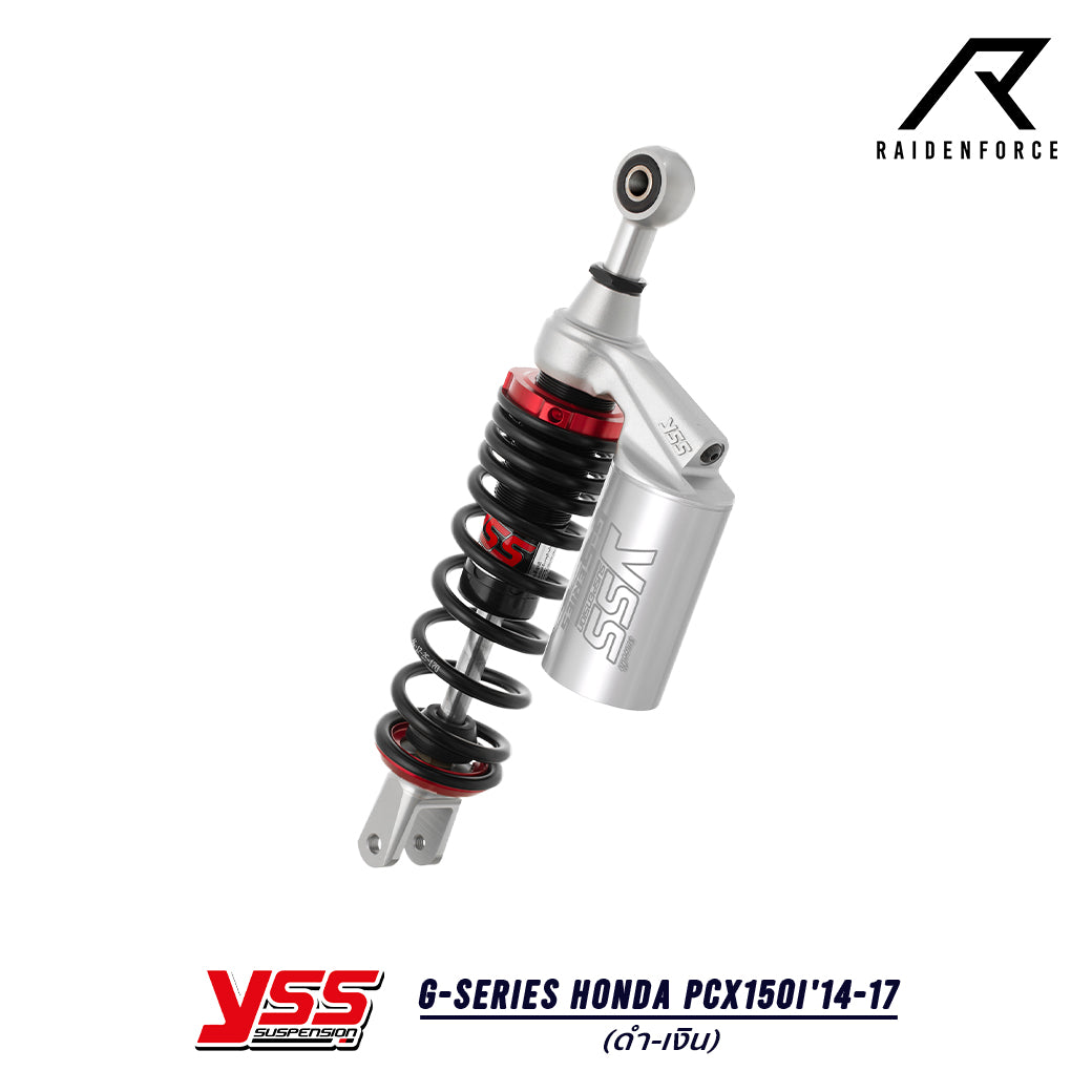 โช้ค YSS G-Series Honda PCX150i'14-17 สี ดำ/เงิน