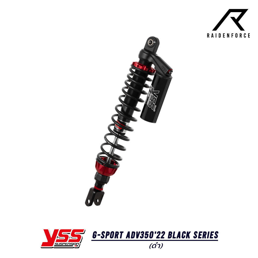 โช้ค YSS G-Sport Honda ADV350'22 Black series สี ดำ/ดำ
