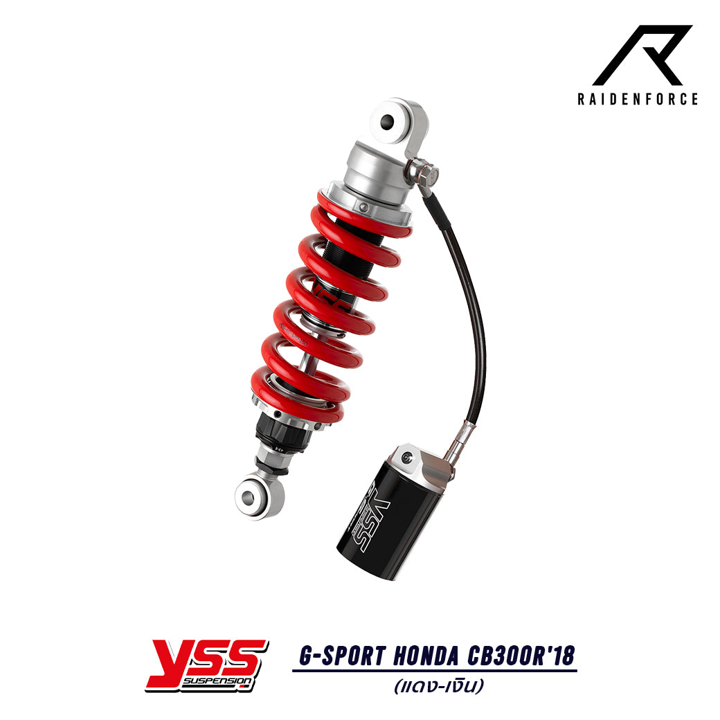 โช้ค YSS G-Sport Honda CB300R'18 สี แดง/เงิน