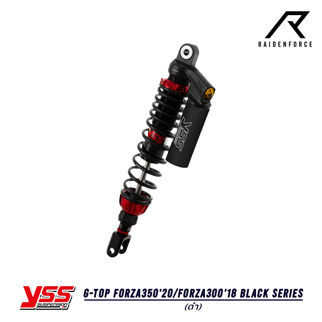 โช้ค YSS G-Top Honda Forza350'20/Forza300'18 Black series สี ดำ/ดำ