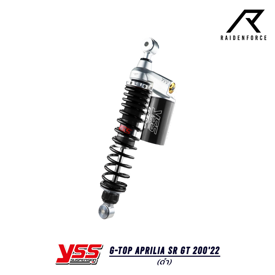 โช้ค YSS G-Top Aprilia SR GT 200'22 สี ดำ/ดำ