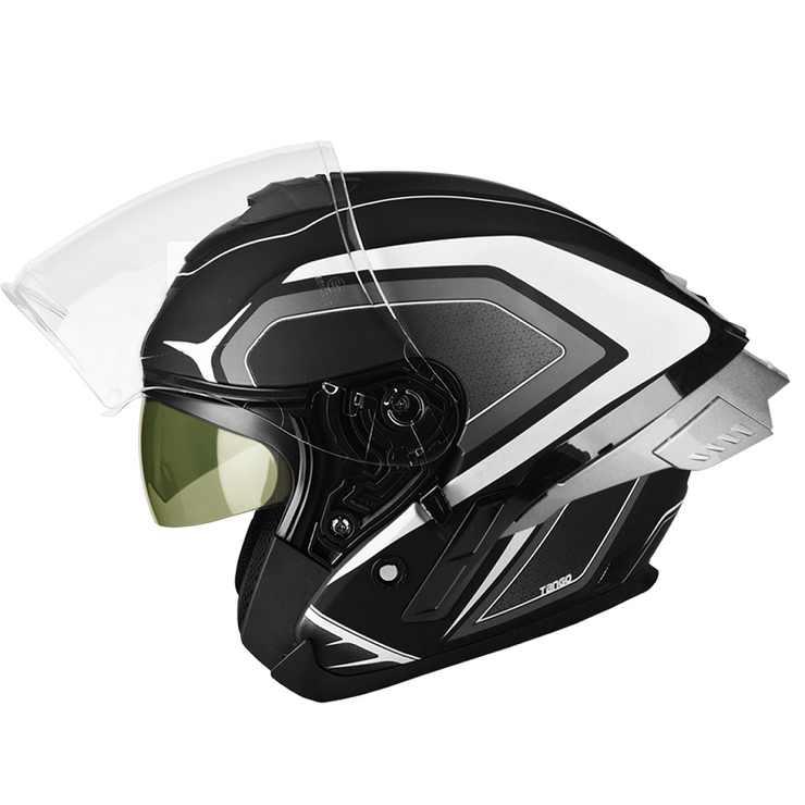 หมวกกันน็อค   LAZER TANGO SR HEXA ดำขาว