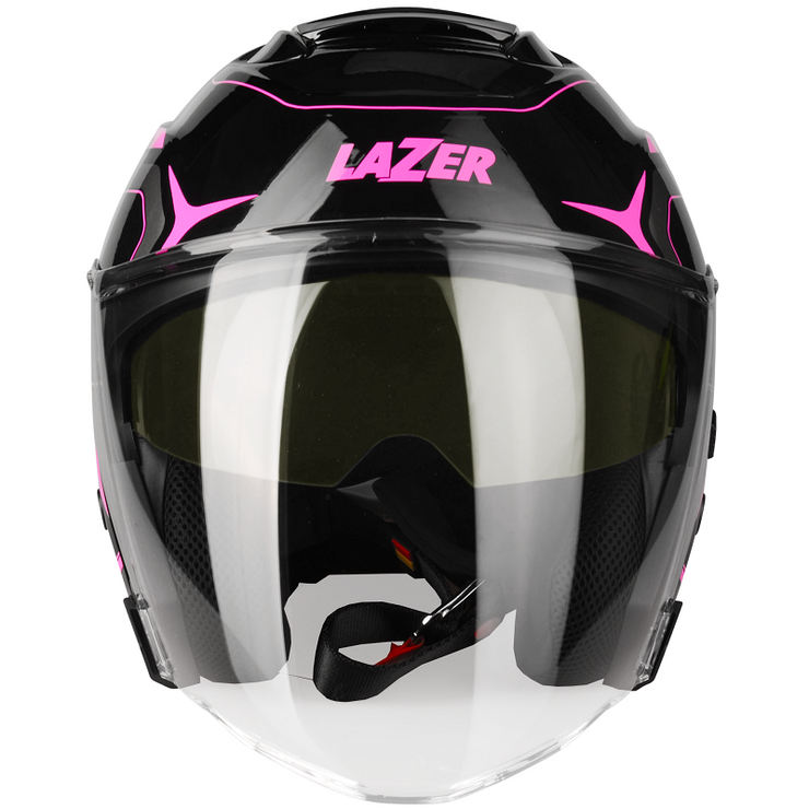 หมวกกันน็อค   LAZER TANGO SR HEXA ดำชมพู