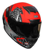 หมวกกันน็อค Sen Helmet Rush Matt red