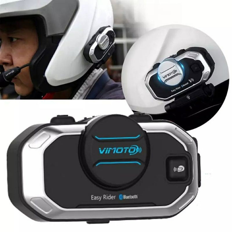 บลูทูธติดหมวกกันน็อค Vimoto รุ่น V8