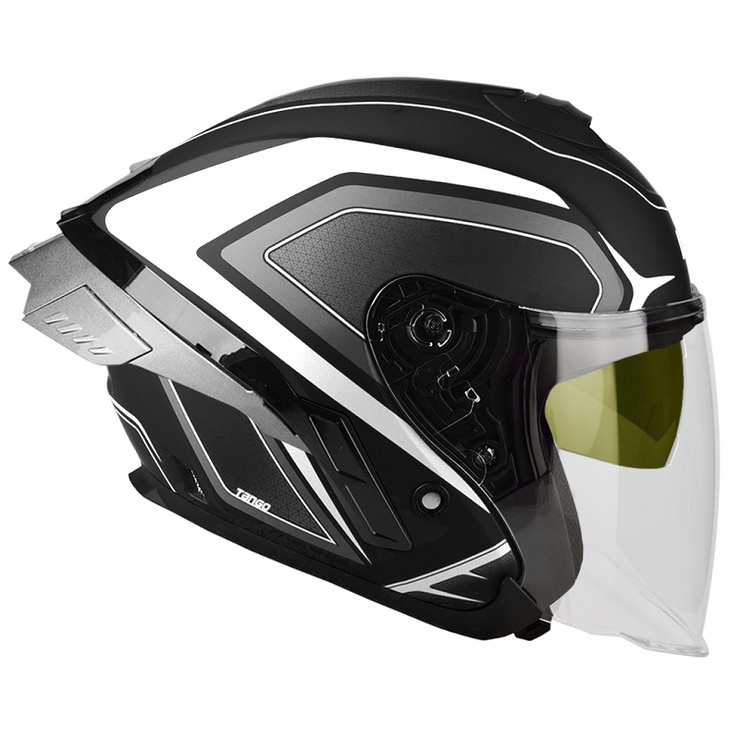 หมวกกันน็อค   LAZER TANGO SR HEXA ดำขาว