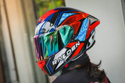 หมวกกันน็อค RAIDEN SPARK BOLT DARK BLUE