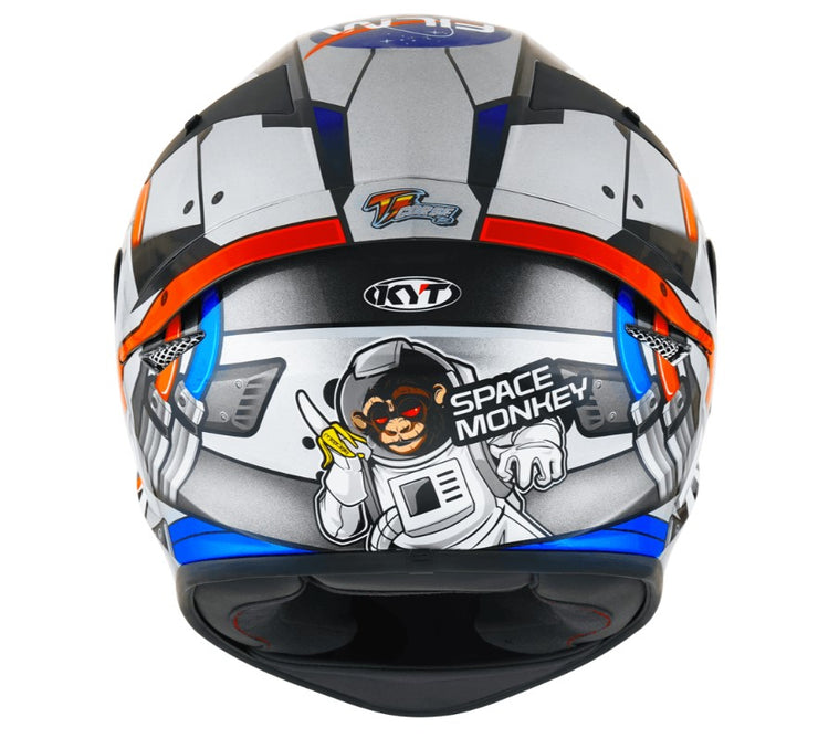 หมวกกันน็อค KYT TTCourse Ratthpark SpaceMonkey Grey