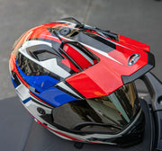 หมวกกันน็อค REAL Helmet Venger Plus Challenger ดำ-แดง/น้ำเงิน