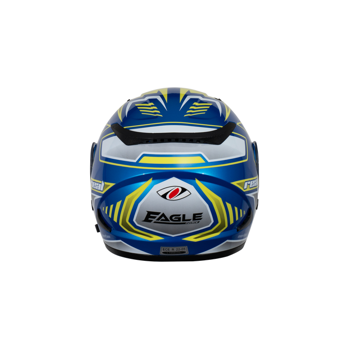 หมวกกันน็อค Real Helmets Storm Eagle Force น้ำเงิน