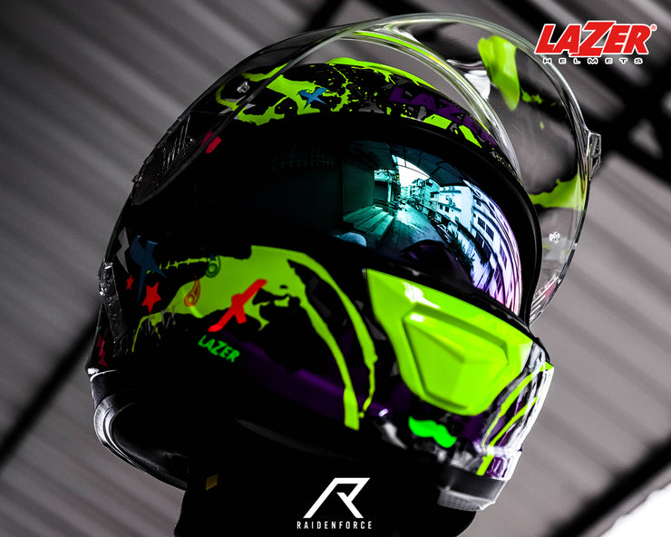 หมวกกันน็อค LAZER Helmet RAFALE Crazy ลายดำ