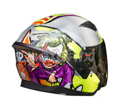 หมวกกันน็อค RANDOM HELMET Air Force - Vidvid 1 Joker เทาแลมโบ