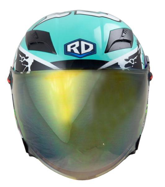 หมวกกันน็อค RANDOM HELMET Air Force - BIO19 ฟ้ามิ้นท์