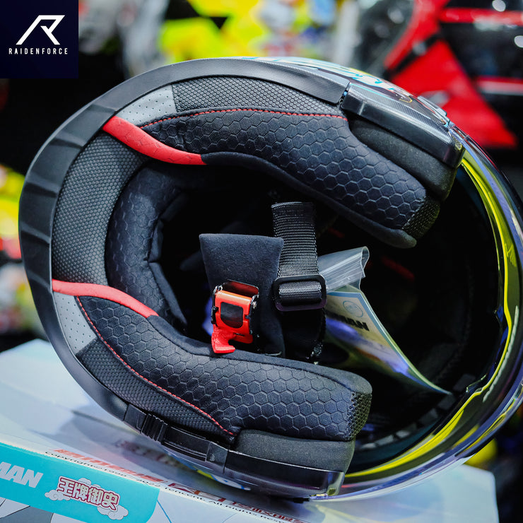 หมวกกันน็อค SOMAN - SM523 ACE Censor Blue