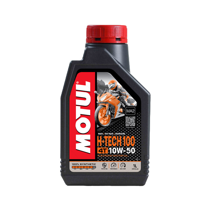 น้ำมันเครื่อง MOTUL H-TECH100 4T 10W-50