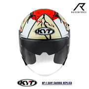 หมวกกันน็อค KYT NF-J Xavi Sakura Replica