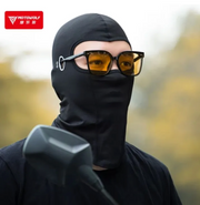 หมวกโม่งผ้าเย็น มีรูแว่น MOTOWOLF รุ่น ML1921 - ดำ