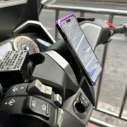 ชุดที่จับโทรศัพท์สำหรับมอเตอร์ไซค์พร้อมครอบแฮนด์ Mototec Quicklock-Forza350