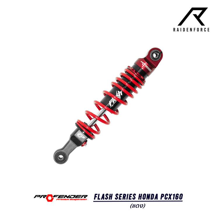 โช้ค Profender PCX160 รุ่น FLASH-SERIES สี แดง