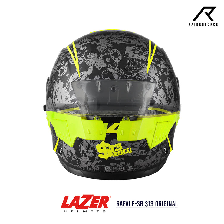หมวกกันน็อค LAZER Helmet RAFALE  $13 Original ดำเทา