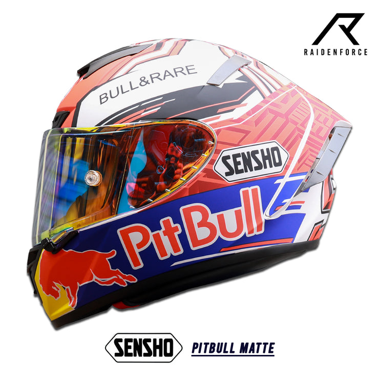 หมวกกันน็อค SENSHO HELMET  PITBULL  MATTE