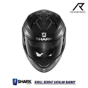 หมวกกันน็อค SHARK RIDILL HE0547  CATALAN BADBOY