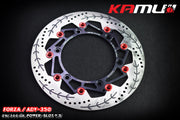 KAMUI จานดิสเบรคหน้า 300 MM. V.5  รุ่น Forza350