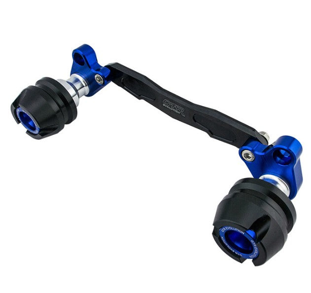 ชุดกันล้มข้างท่อไอเสีย GTR Xmax/Forza300-350/Pcx125-150 สีน้ำเงิน