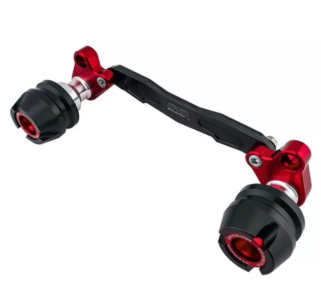 ชุดกันล้มข้างท่อไอเสีย GTR Xmax/Forza300-350/Pcx125-150 สีแดง
