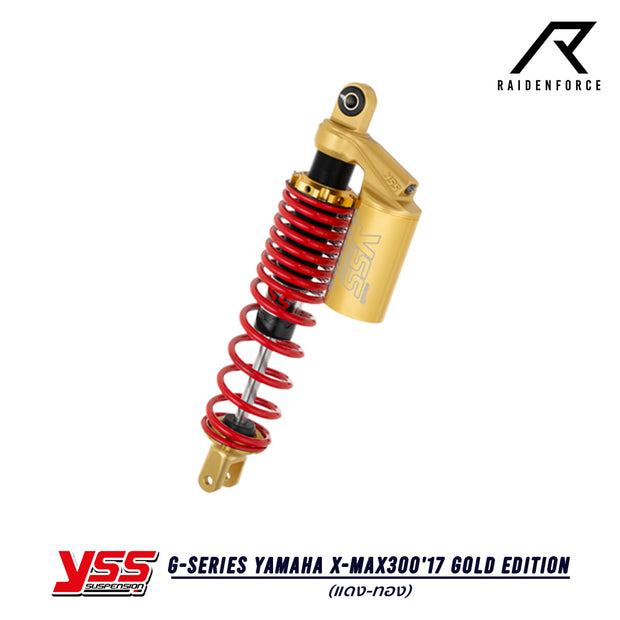 โช้ค YSS G-Series Yamaha X-max300'17 Gold Edition สี แดง/ทอง