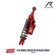 โช้ค YSS G-TX Honda Lead125 2v/4v  สี แดง/ดำ