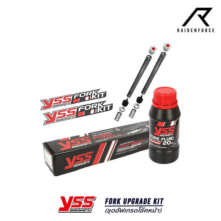 ชุดอัฟเกรดโช้คหน้า YSS Fork Upgrade Kit Honda Click125i'2/Click150i'18