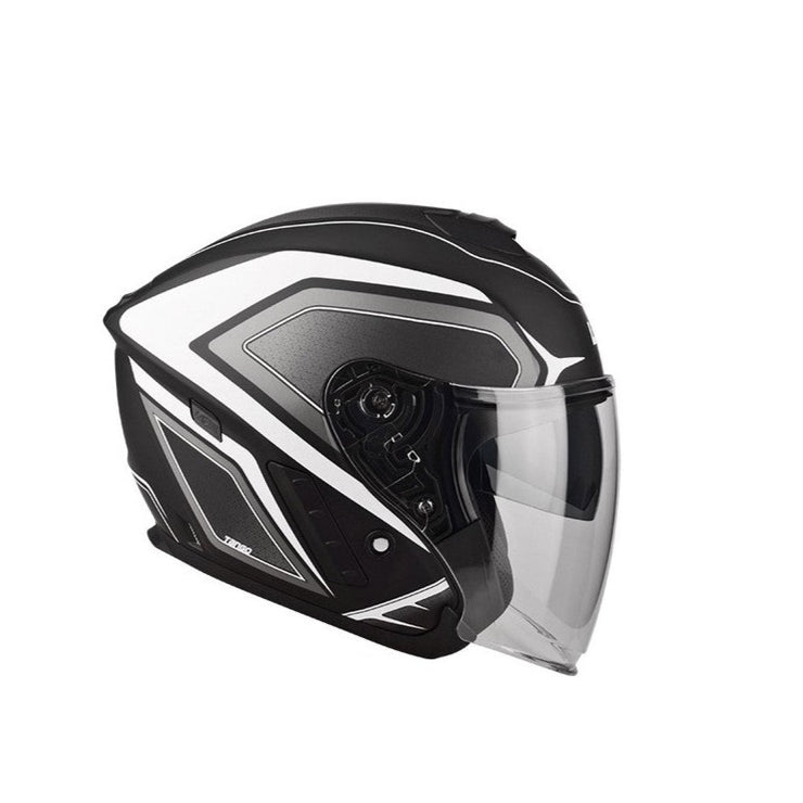 หมวกกันน็อค   LAZER TANGO SR HEXA ดำขาว