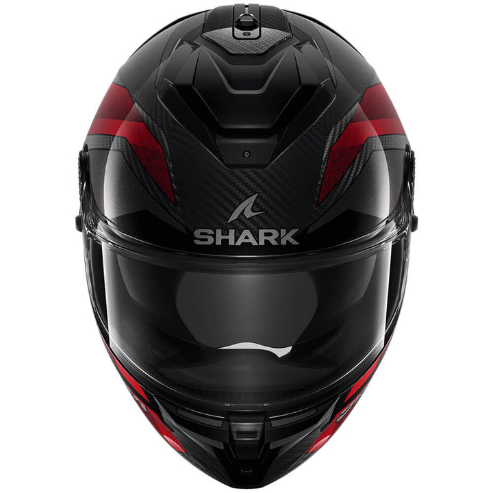 หมวกกันน็อค SHARK GT PRO CARBON RITMO HE1355 สีดำแดง