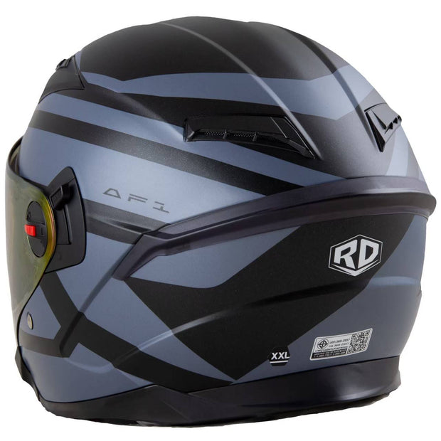 หมวกกันน็อค RANDOM HELMET Air Force - Power ดำกึ่งด้าน